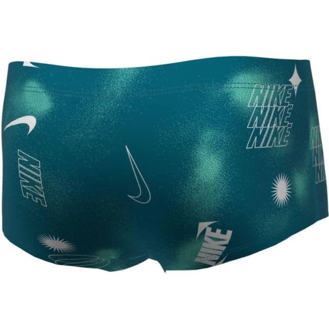 Nike Hydrastrong Multi Print Square Leg Brief Green Abyss male S