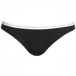 Calvin Klein 2 Pack CK One Bikini Briefs - Black 001
