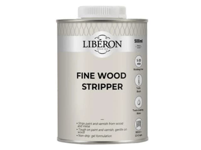Liberon 'Fine' Wood Stripper 500ml Clear