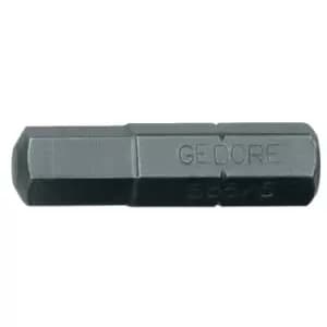 Gedore Screwdriver bit 1/4" hex 2.5 mm, Value pack
