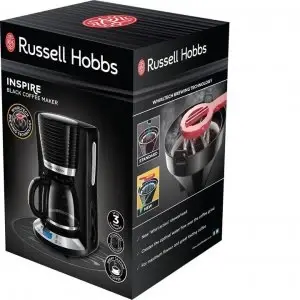 Russell Hobbs Inspire Coffe Maker - Black
