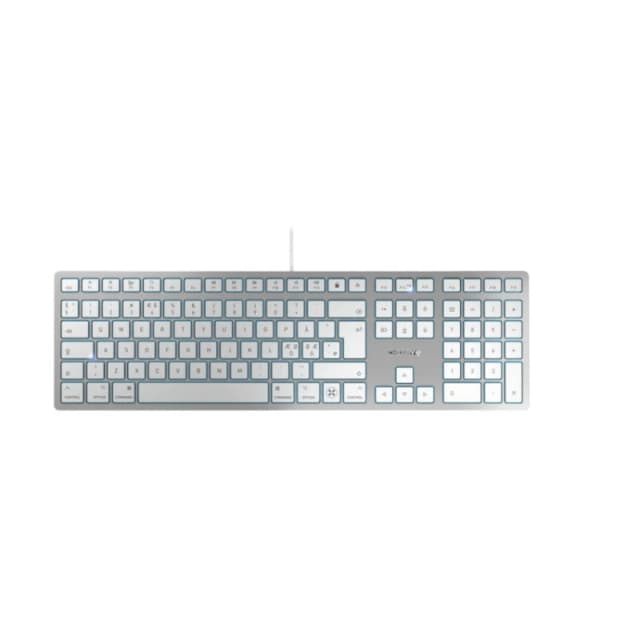 Cherry CHERRY KC 6000C FOR MAC keyboard Universal USB QWERTY Nordic Silver JK-1620PN-1