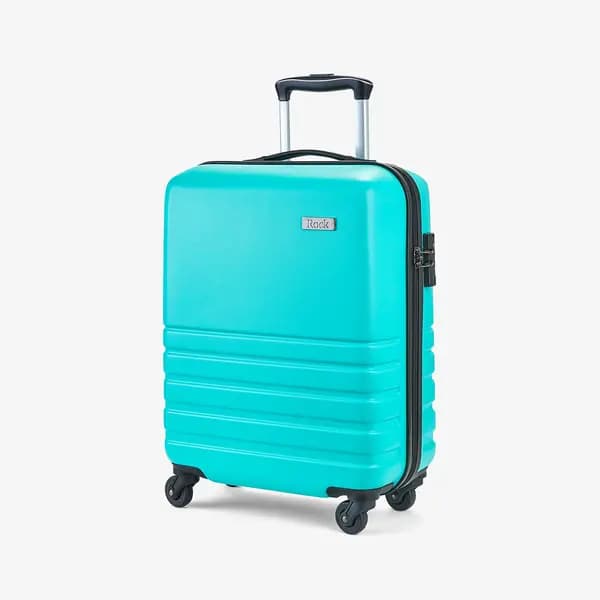 Rock Luggage Byron VENZ3 Small Hardshell Turquoise Suitcase