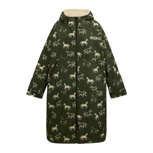 Regatta Adult Waterproof Changing Robe in Dark Green Size: Large/XL Dark Green Unisex L/XL