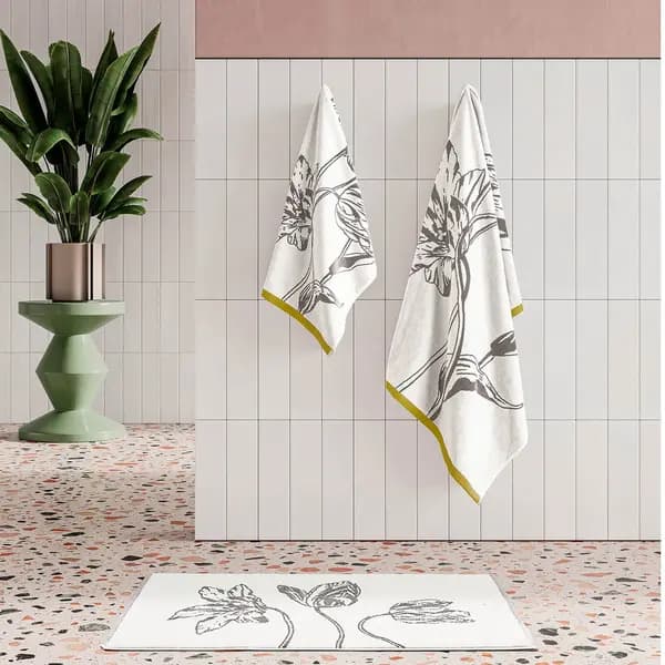 Ted Baker Tulip Bath Sheet, Gold