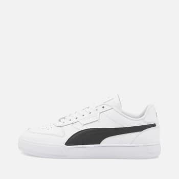 Puma Mens Caven Dime Trainers - Puma White/Puma Black/Puma Silver - UK 11