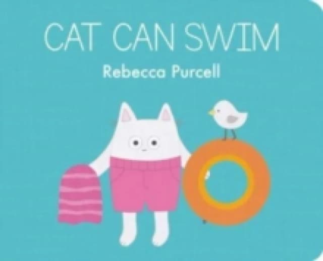 Cat Can Swim Board book