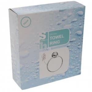 Stanford Home Chrome Towel Ring - Chrome