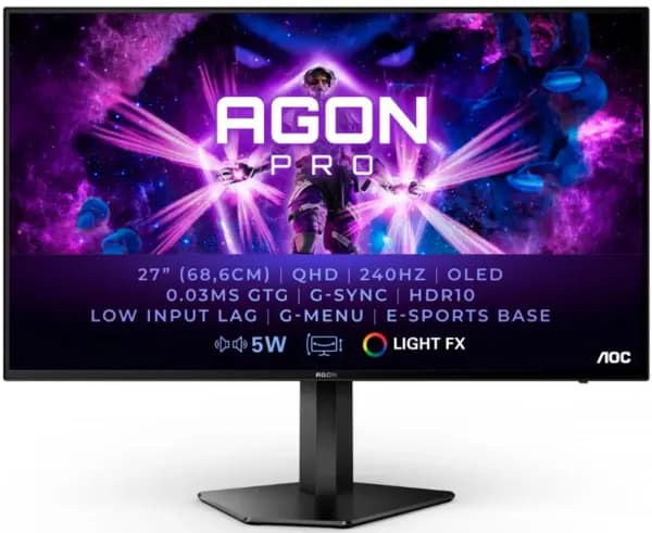 AOC 26.5" AG276QZD Quad HD Gaming OLED Monitor