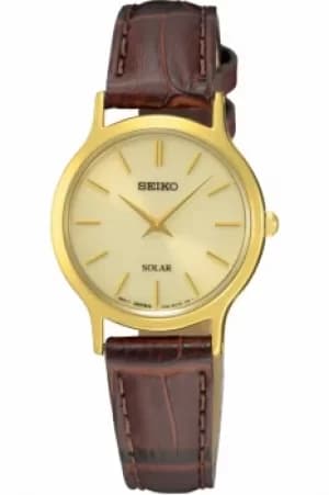 Ladies Seiko Solar Solar Powered Watch SUP302P1