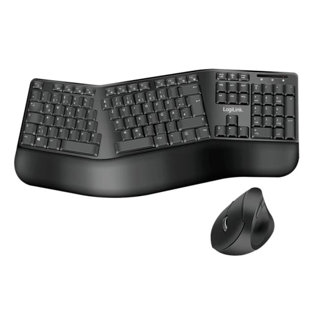 LogiLink ID0211 keyboard Mouse included Universal RF Wireless QWERTZ G