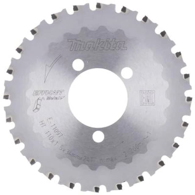 Makita Makita E-11097 Circular saw blade 110 x 34 x 1.5mm Number of cogs: 24 E-11097