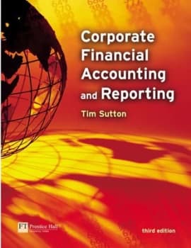 Corporate Financial Accounting and Reporting by Tim Sutton Paperback