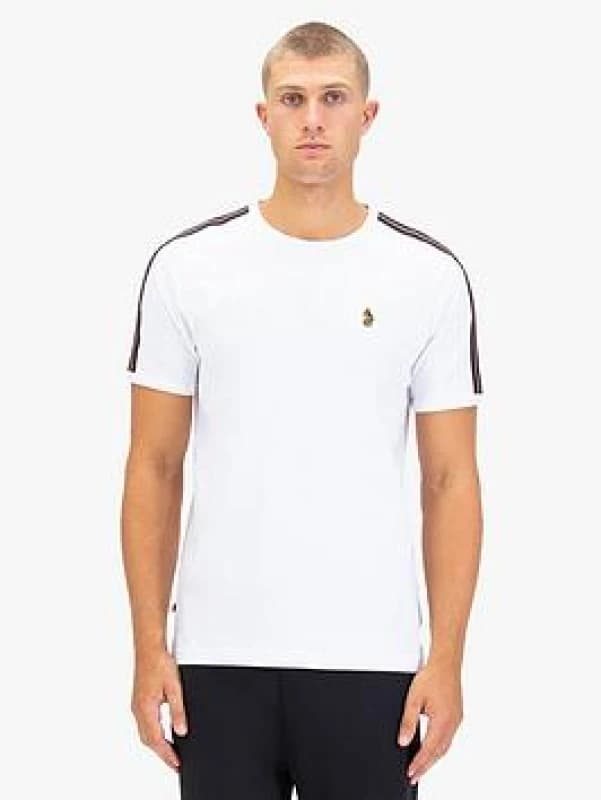 Luke 1977 Luke 1977 Men Super Tram 2 T-Shirt in White Size: X-Large White XL Male 5056585674742