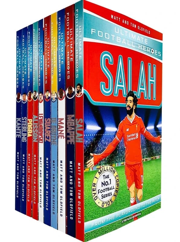 Ultimate Football Heroes Series 2 10 Book Set Matt & Tom Oldfield Books