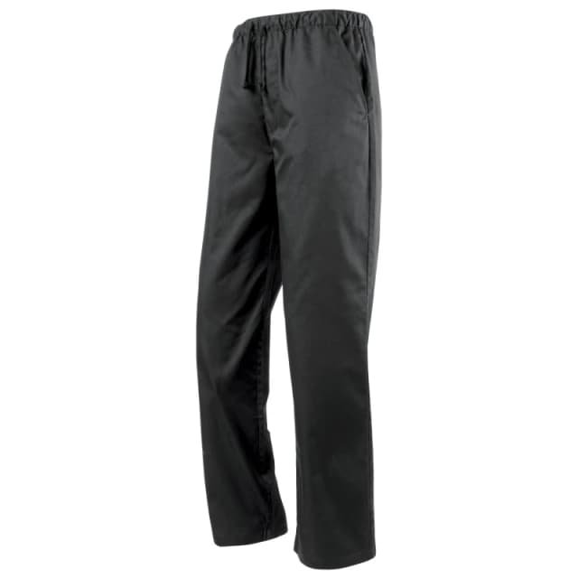 Premier Premier Men Essential Chefs Trouser Catering Workwear Pack of 2 in Black Size: X-Small Black XS Male 5059269186319