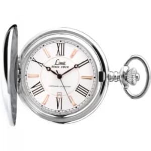 Limit Silver Coloured Full Hunter Pocket Watch