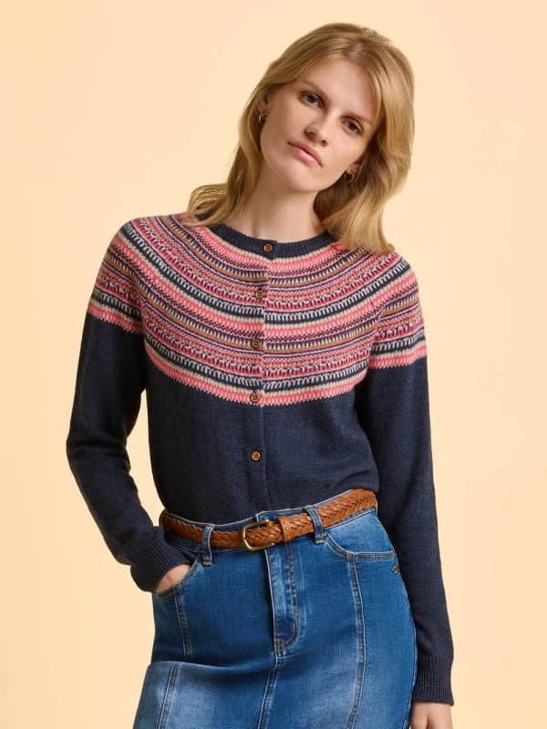 Brakeburn Deepwater Cardigan Cardigans UK 08 Blue 33562118000