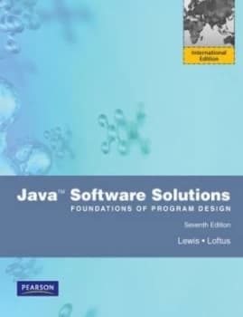 Java Software Solutions by John Lewis Book