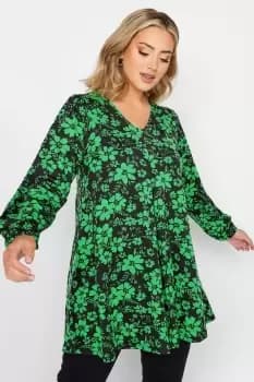 Printed Long Sleeve Top