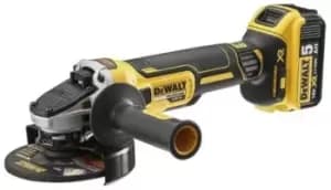 DEWALT 125mm Cordless Angle Grinder, Euro Plug