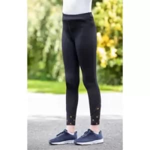 Aubrion Porter Winter Riding Tights - Maids - Black