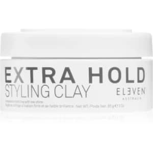 Eleven Australia Extra Hold Styling Clay with Extra Strong Hold for a Matte Look 85 g