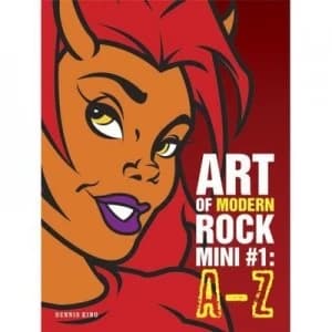 Art of Modern Rock A-Z by Paul Grushkin and Dennis King Paperback