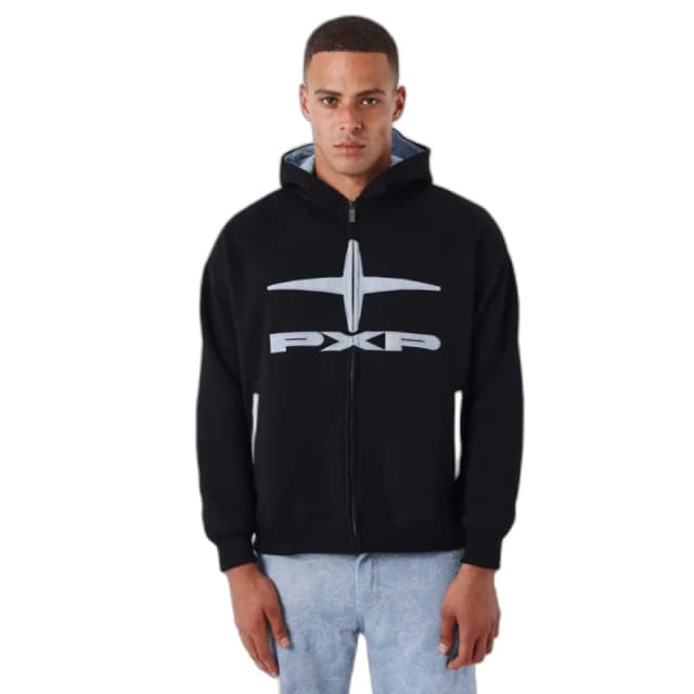 Project X Paris Vintage zip-up hoodie Project X Paris Noir Male L