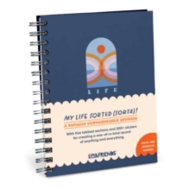 Em & Friends My Life Sorted (Sort of) Tabbed Sticker Journal Diary or journal