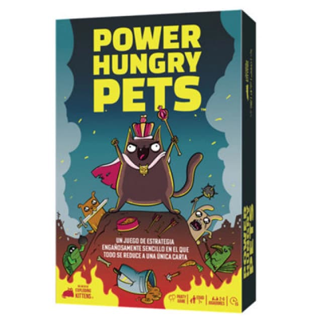 Exploding Kittens Power Hungry Pets - Brand New And Sealed