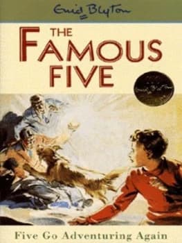Five Go Adventuring Again by Enid Blyton Paperback