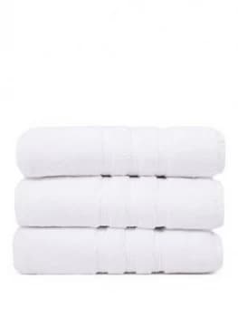 Hotel Collection Luxury Ultra Loft Pima Cotton 800 Gsm Towel Range ; White - Hand Towel
