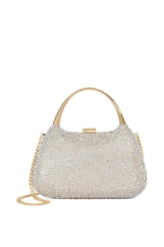 Dune London Womens 'Beamings' Clutch in Gold Gold Female One Size