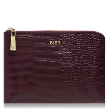 Biba BIBA Mini Pouch Purse - Burgundy