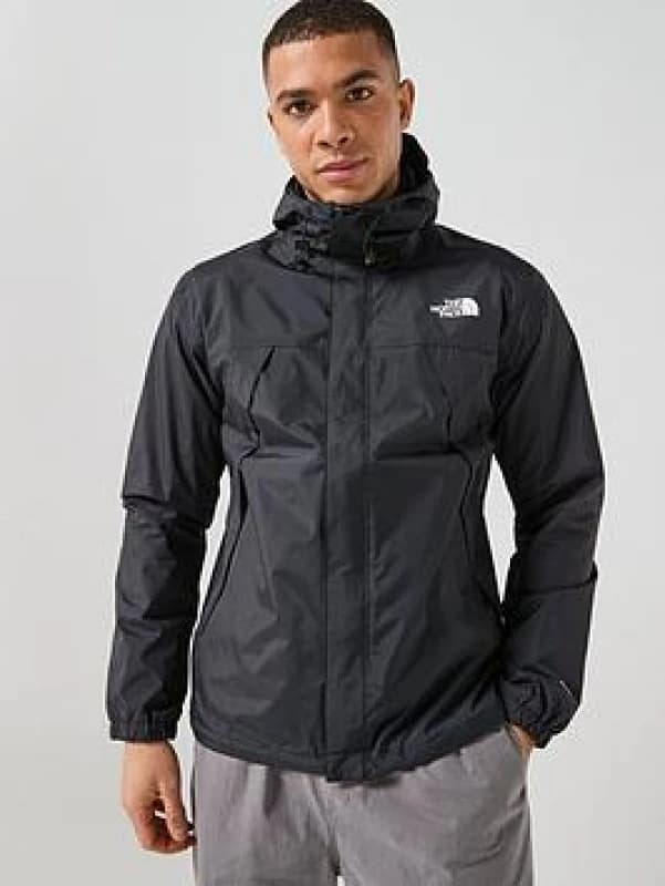 The North Face Antora Hooded Hiking Jacket Black Men XXL