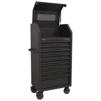 Sealey AP2709BE Tower Cabinet 9 Drawer 690mm + Soft Close Drawers ...