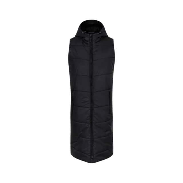Womens long sleeveless down jacket Dare 2B Distinguish Noir Female 36