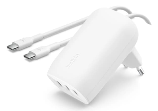 Belkin WCC002VFWH mobile device charger Laptop, Smartphone, Tablet White AC Fast charging Indoor WCC002VFWH