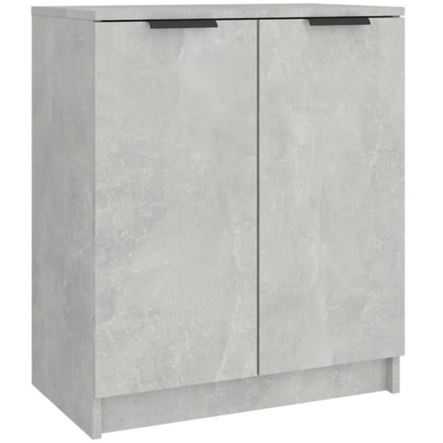 VIDAXL Vidaxl - Shoe Cabinet Concrete Grey 59x35x70cm Engineered Wood 8720287079651
