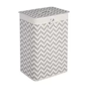 Premier Housewares Kankyo Bamboo Laundry Hamper - Chevron