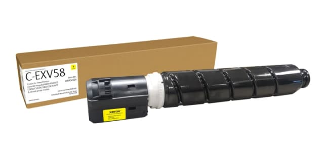 Xerox Everyday Yellow Remanufactured Toner by Xerox compatible with Canon C-EXV58 (3766C002AA), Standard capacity 006R04926