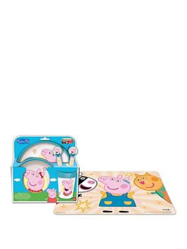 Peppa Pig Dining Set One Colour VMQDM Unisex