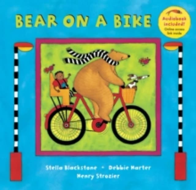 Stella Blackstone Bear on a Bike Book Multi