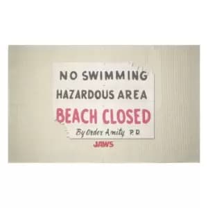Decorsome x Jaws Beach Closed Woven Rug - Small