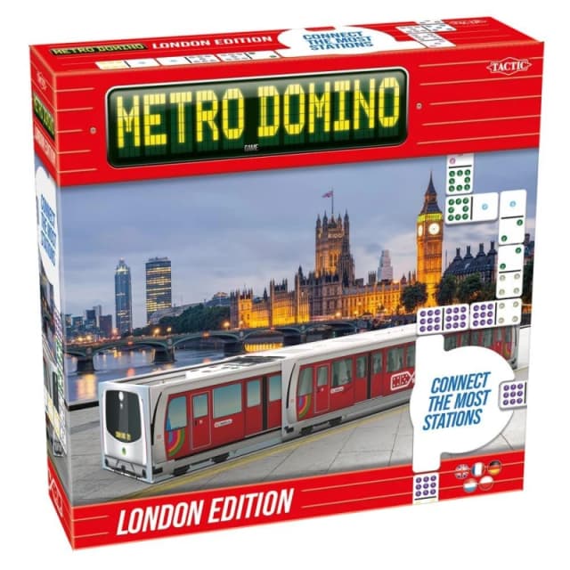 Tactic Games Metro Domino London Multi unisex One Size