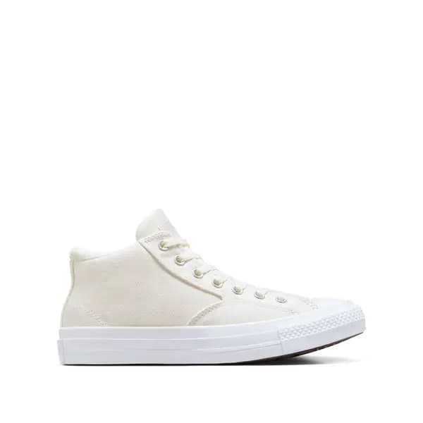 Malden Street Mid Seasonal Colour Canvas High Top Trainers