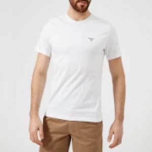 Barbour Mens Sports T-Shirt - White - L