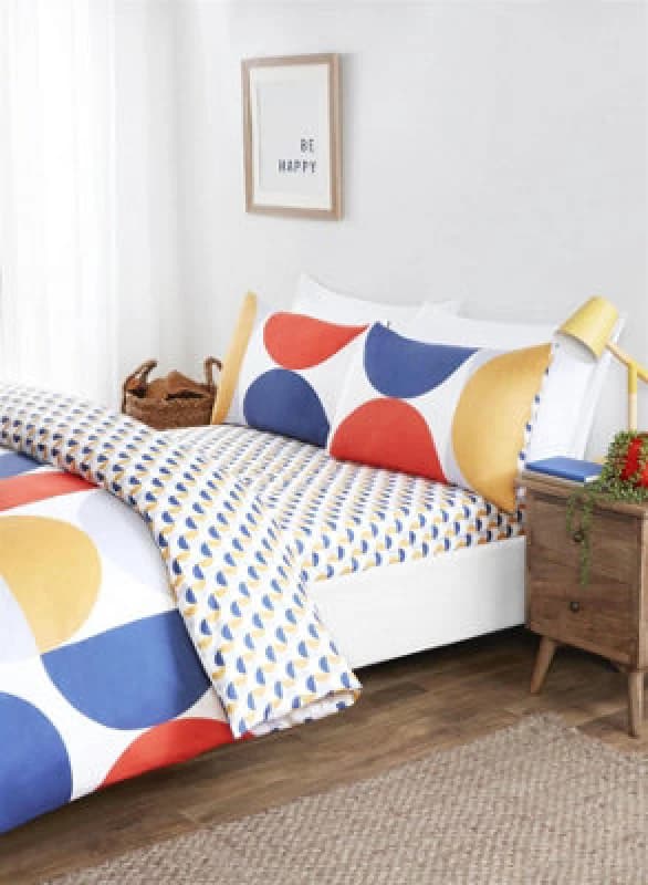 Rapport Home Baltimore Microfibre Polyester Complete Duvet Set With Pillowcase White