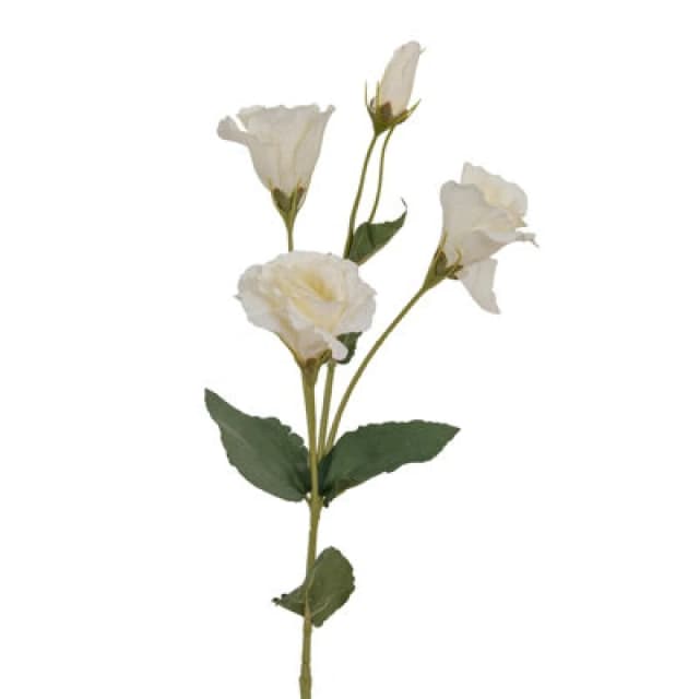 Hill Interiors Eustoma Artificial Flower Spray White (One Size)